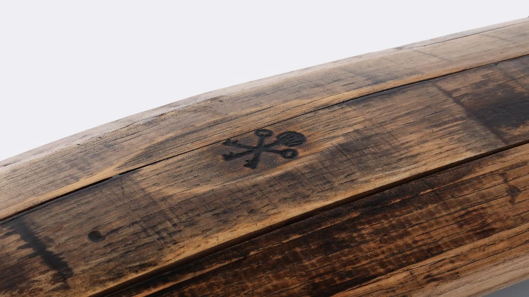 Bourbon Barrel Stave Bowl - Image 4