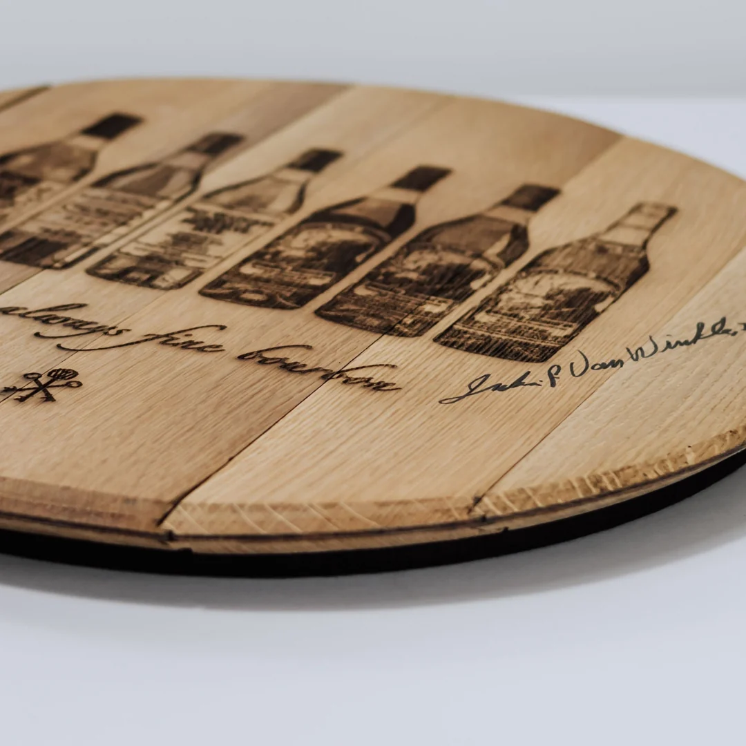 Limited Edition Authentic Bottle Flight Barrel Head - Image 5