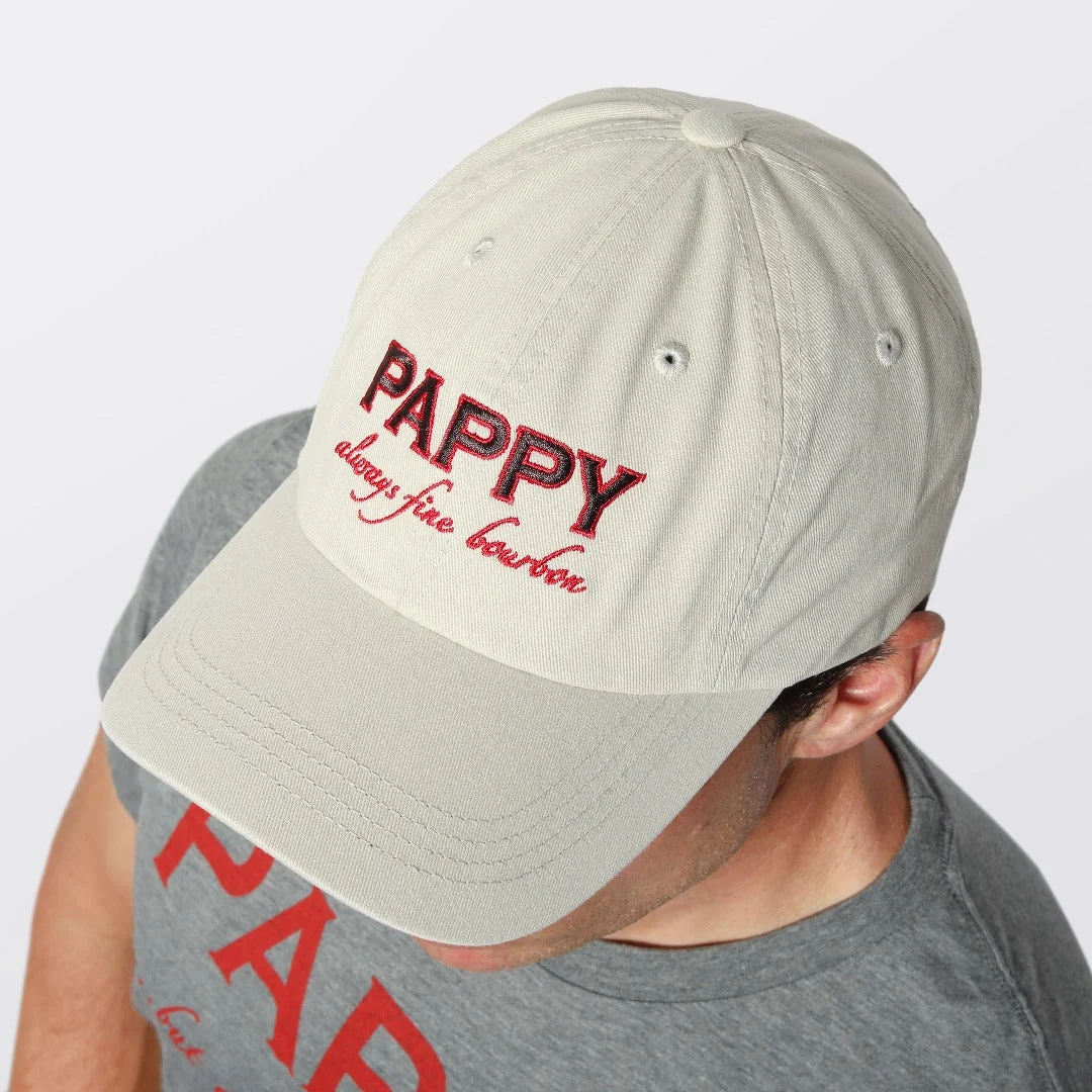 Pappy Always Fine Bourbon Ball Cap Hat in Stone - Case of 6 - Image 2