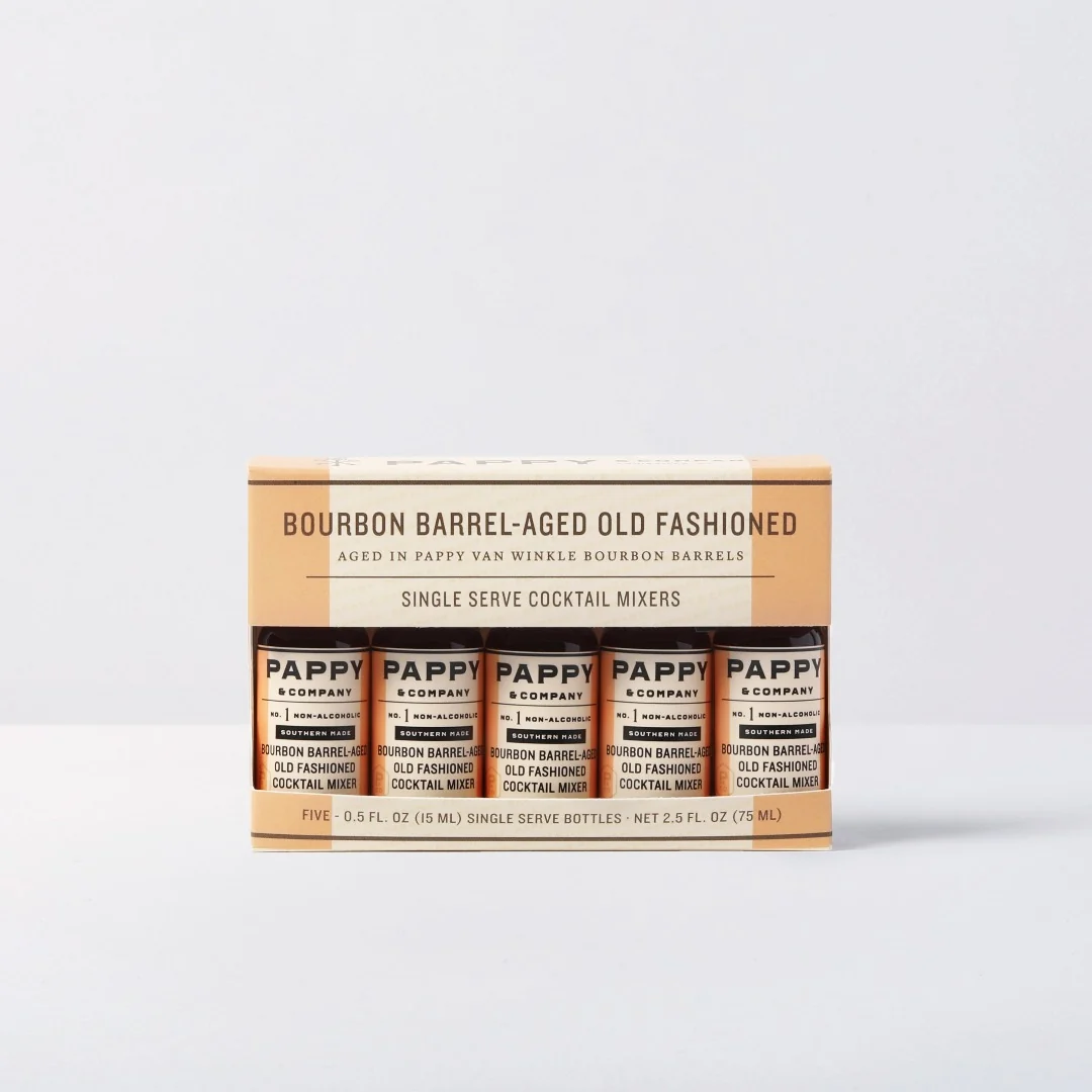 Pappy Van Winkle Bourbon Barrel-Aged Old Fashioned Mix: Single Serve 5-Pack - Image 3