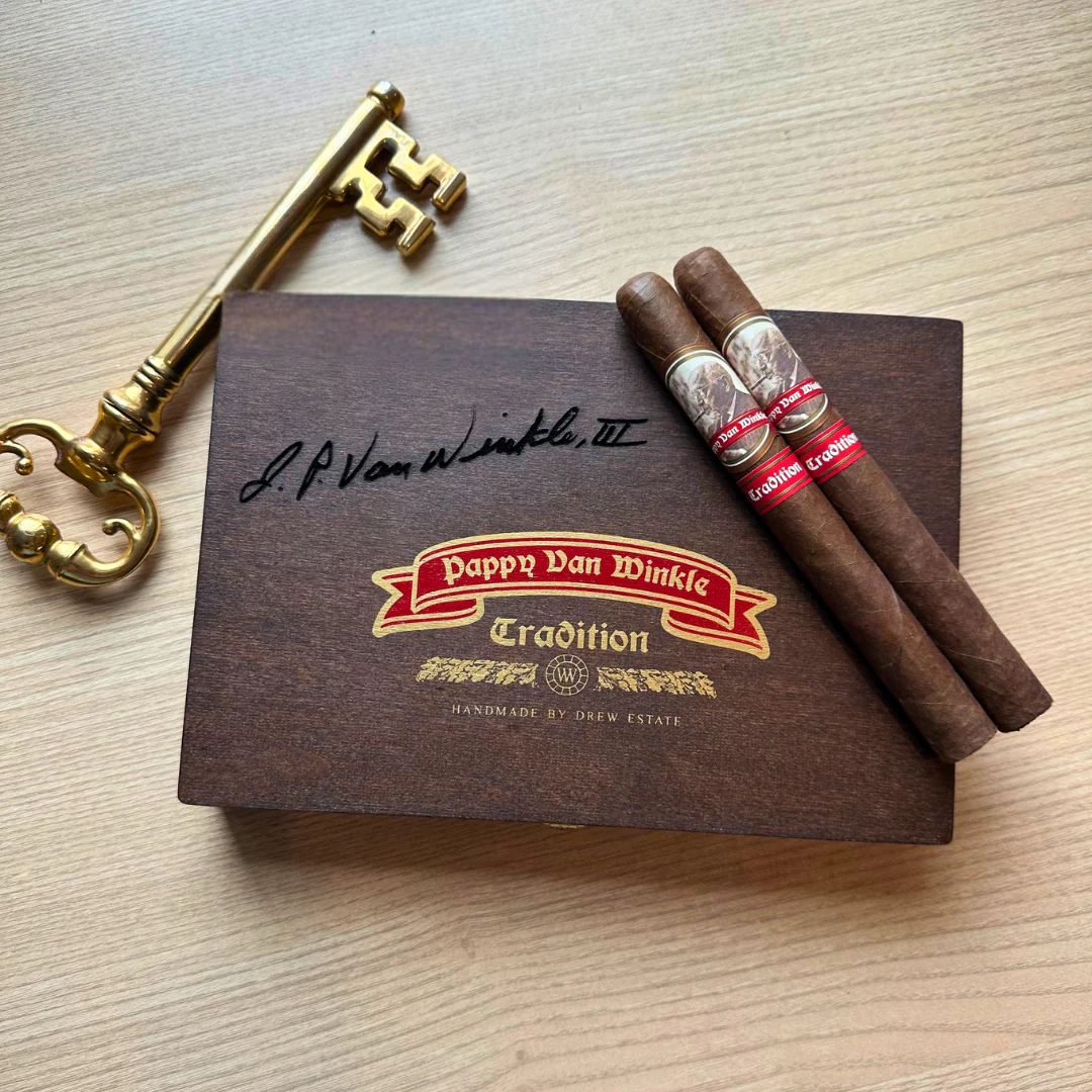 Pappy Van Winkle Tradition Cigars (Churchill Size Box of 10)