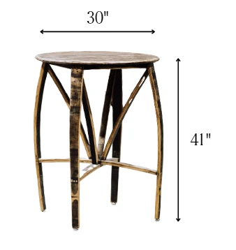 The Cocktailer High Top Table - Image 6